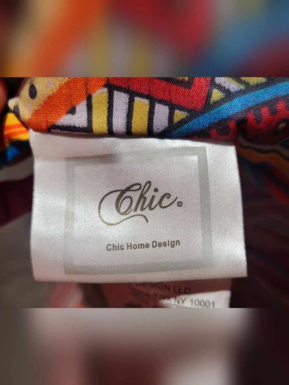 Chic Home Design Reversable Comforter Pin Stripes & Paisley with 2 Pillowcases